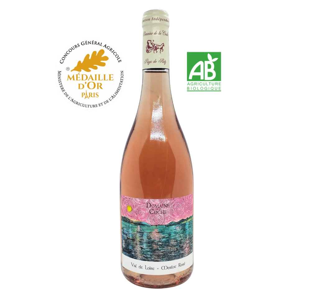 Merlot Les Coques - Rosé 2025 Merlot Les Coques - Rosé 2025